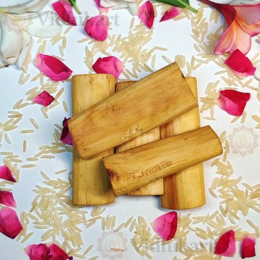 Pure White Chandan Stick (Sandalwood) for Puja & Tilak