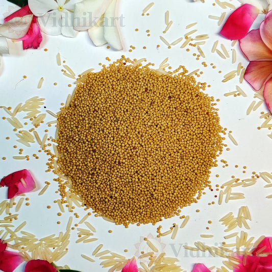 Pila Sarso (Yellow Mustard) for Puja & Protection