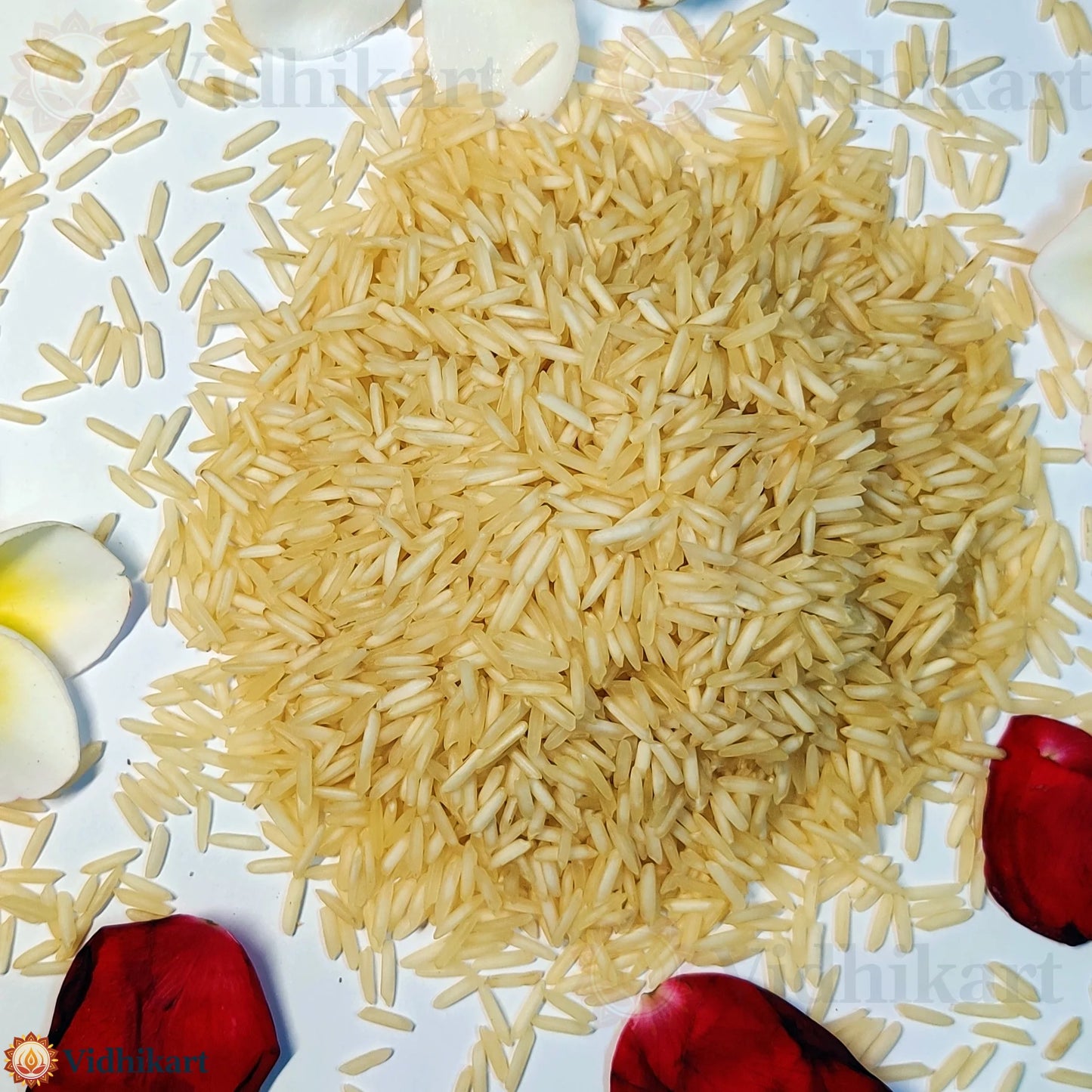 Akshat Chawal (Unbroken Puja Rice) – Natural & Hygienically Packed