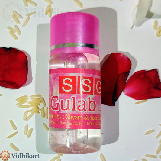 Gulab Jal (Rose Water) – Pure Fragrant Rose Extract for Puja & Rituals