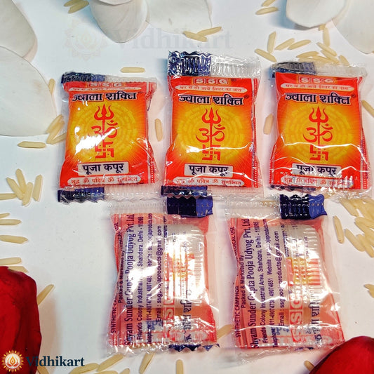 Kapur (Camphor) – Pure Natural Camphor Tablets for Aarti & Puja