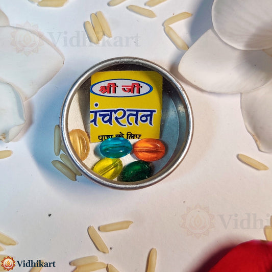 Panchratna – Traditional Five-Stone Set for Puja & Rituals