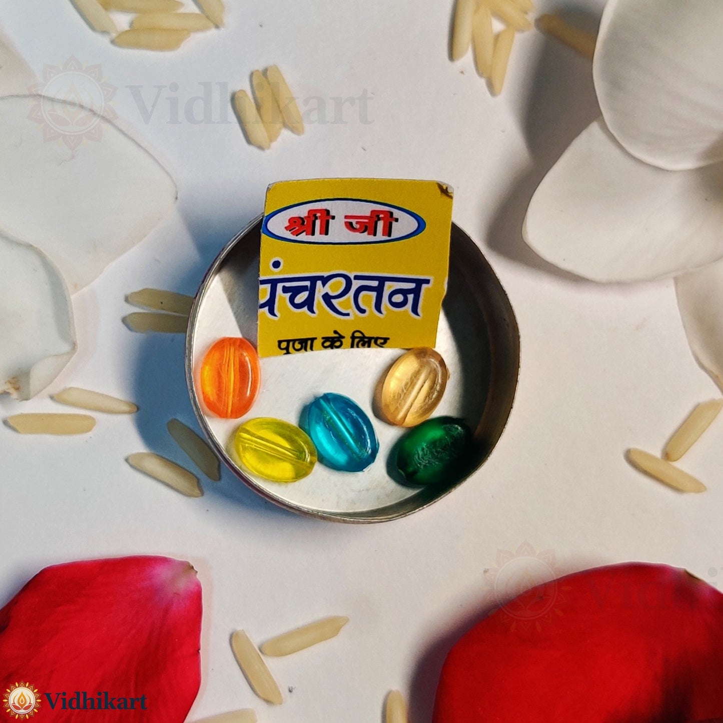 Panchratna – Traditional Five-Stone Set for Puja & Rituals