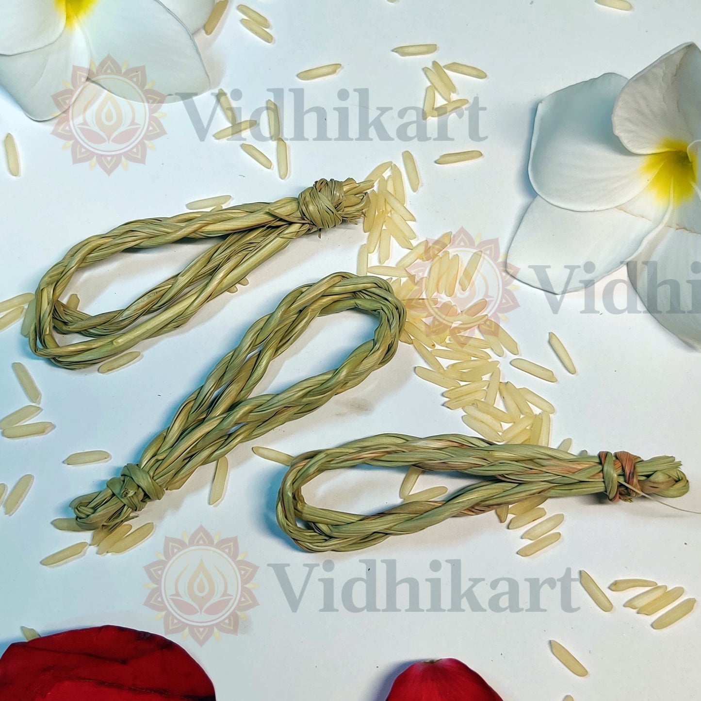 Pavitri Ring (Kusha Grass) – Traditional Ring for Puja, Yajna & Rituals
