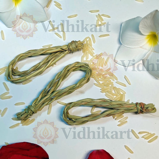 Pavitri Ring (Kusha Grass) – Traditional Ring for Puja, Yajna & Rituals