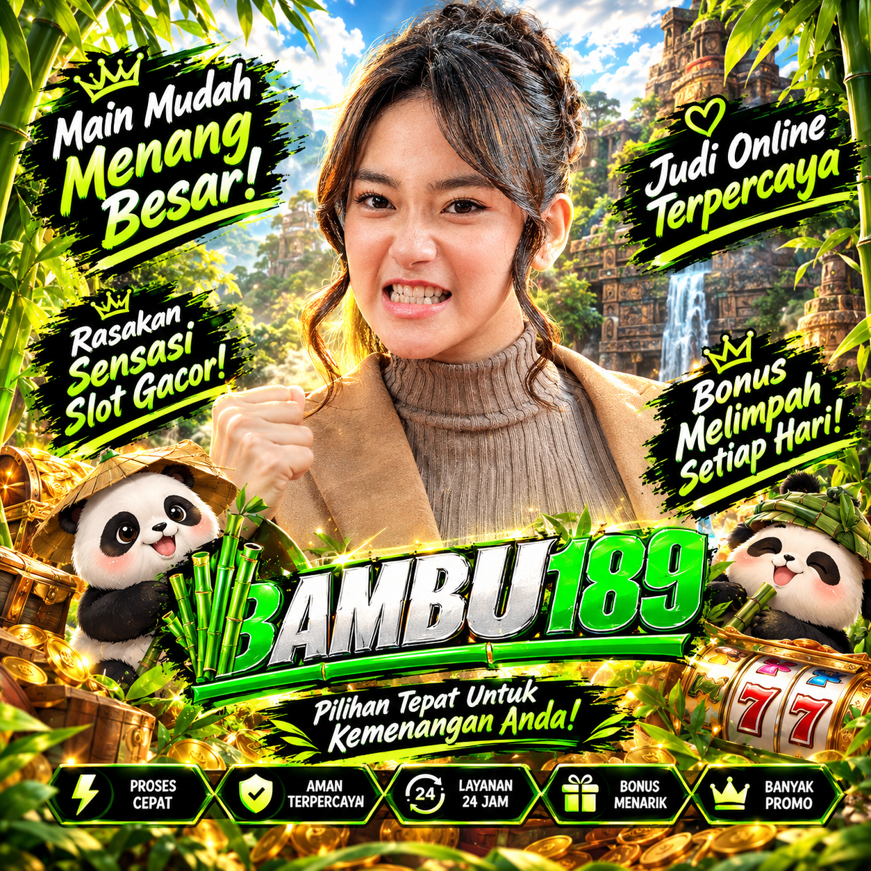 Banner BAMBU189 Trusted Brand